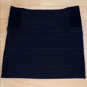 Top shop bodycon ribbed stretch skirt